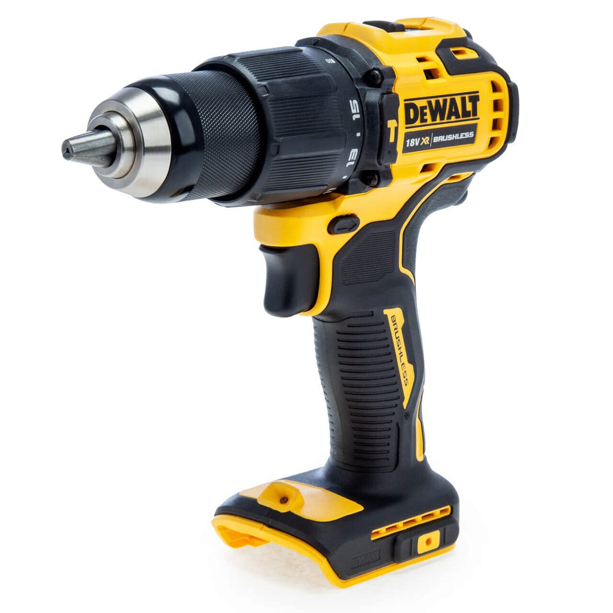 Dewalt DCD709N 18v XR Brushless Compact Combi Hammer Drill