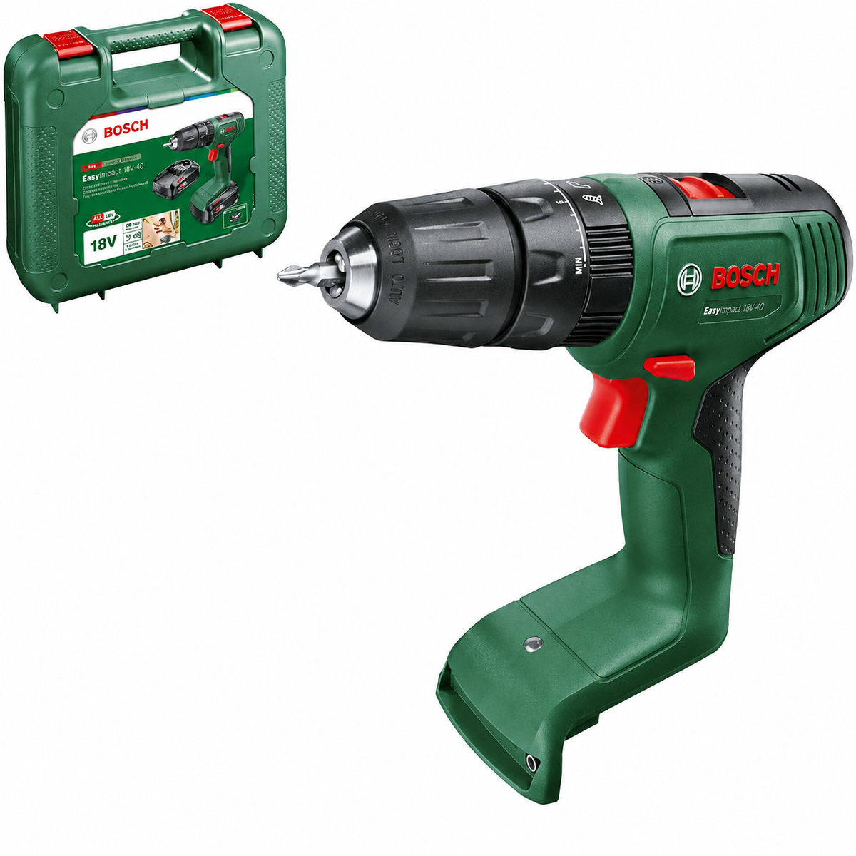 Bosch EasyImpact 18V-40 Power for All Cordless Combi Drill (Body Only)