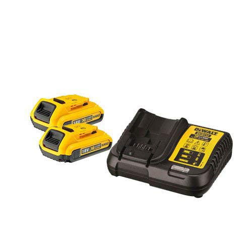 Dewalt DCB183 XR 18v Lithium Ion Battery Pack 2.0Ah + DCB1104 Charger