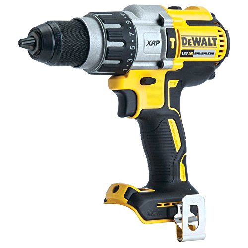 Dewalt DCD996N 18V XR 3-Speed Brushless Hammer Combi Drill (Body Only), 820 W, 18 V