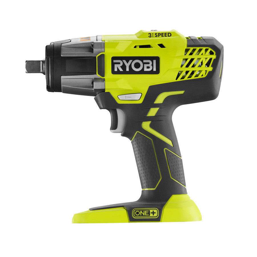 Ryobi R18IW3-0 18V ONE+ Cordless 3-Speed Impact Wrench (Body Only)