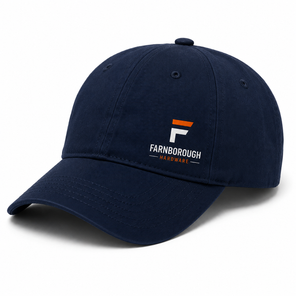 Farnborough Hardware Branded Work Cap – Navy