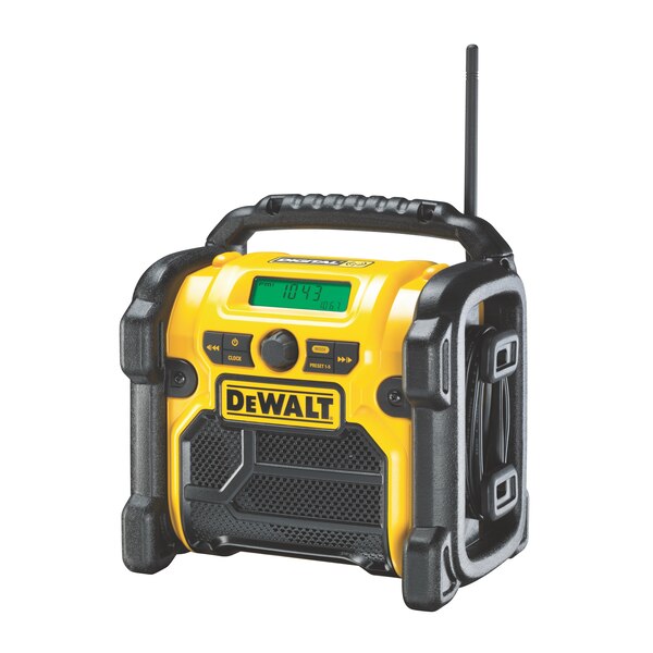 DeWalt DCR020-GB 18V XR Compact Digital DAB Radio