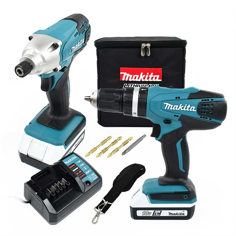 Makita 18V G Series Cordless Twin Set - DK18922AX2