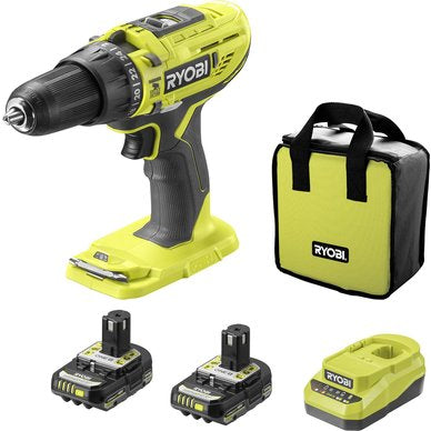 Ryobi 18V ONE+ R18PD3 Cordless Combi Drill 2 x 2.0ah