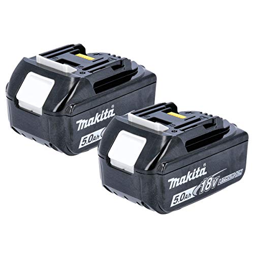 Makita BL1850 18v 5.0Ah Li-ion LXT Battery Pack of 2.