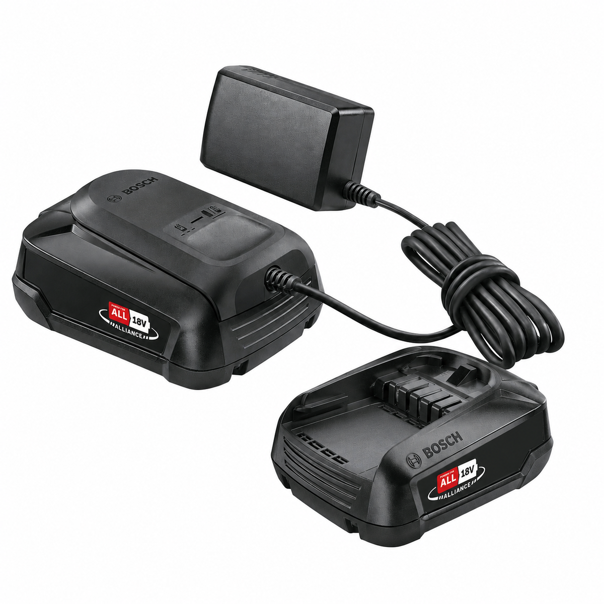 Bosch 18V Starter Set PBA 2x 2.0Ah Battery Power4All