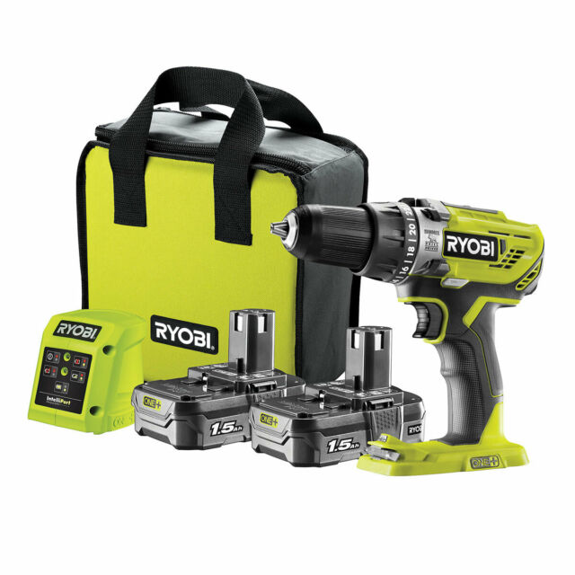 Ryobi R18PD31-213S One Plus Cordless Compact Percussion Drill